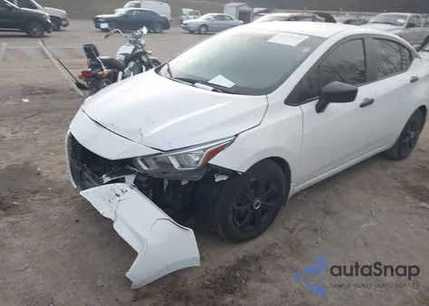 2020 Nissan Versa S Xtronic Cvt z USA, uszkodzony, nr VIN 3N1CN8DV4LL812656